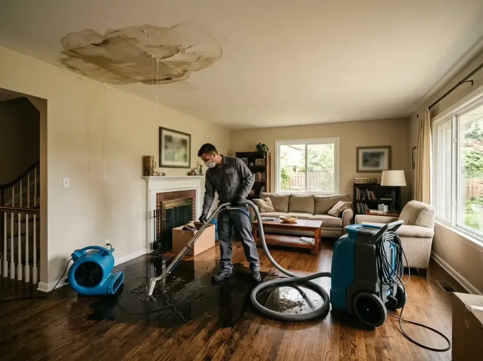 attic-pipe-burst-ceiling-drip-008 — frequently asked questions, Water Damage Restoration & Carpet Care in Tyrone, GA